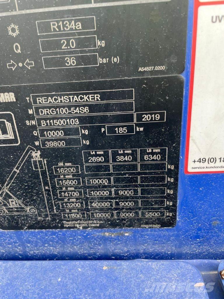 Kalmar DRG100-54S6 Stivuitoare Telescopice Rotative