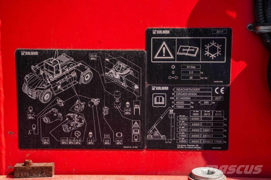 Kalmar DRG450-60S5X Stivuitoare Telescopice Rotative