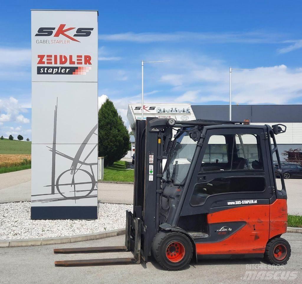Linde E35HL-01 Stivuitor electric
