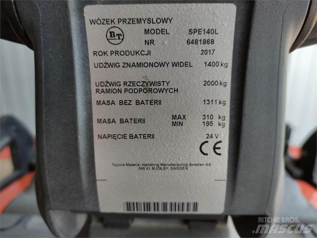 BT SPE140 L Transpaleta manuala