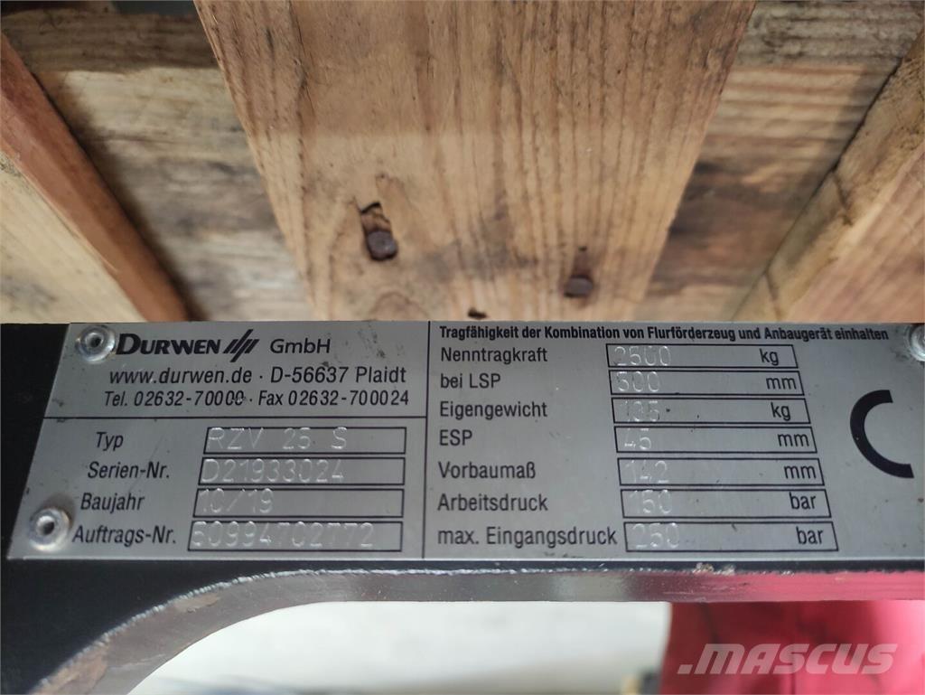 Durwen RZV 25 S Stivuitoare - Altele