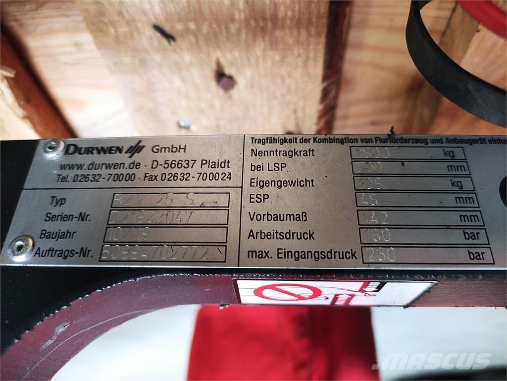 Durwen RZV 25 S Stivuitoare - Altele