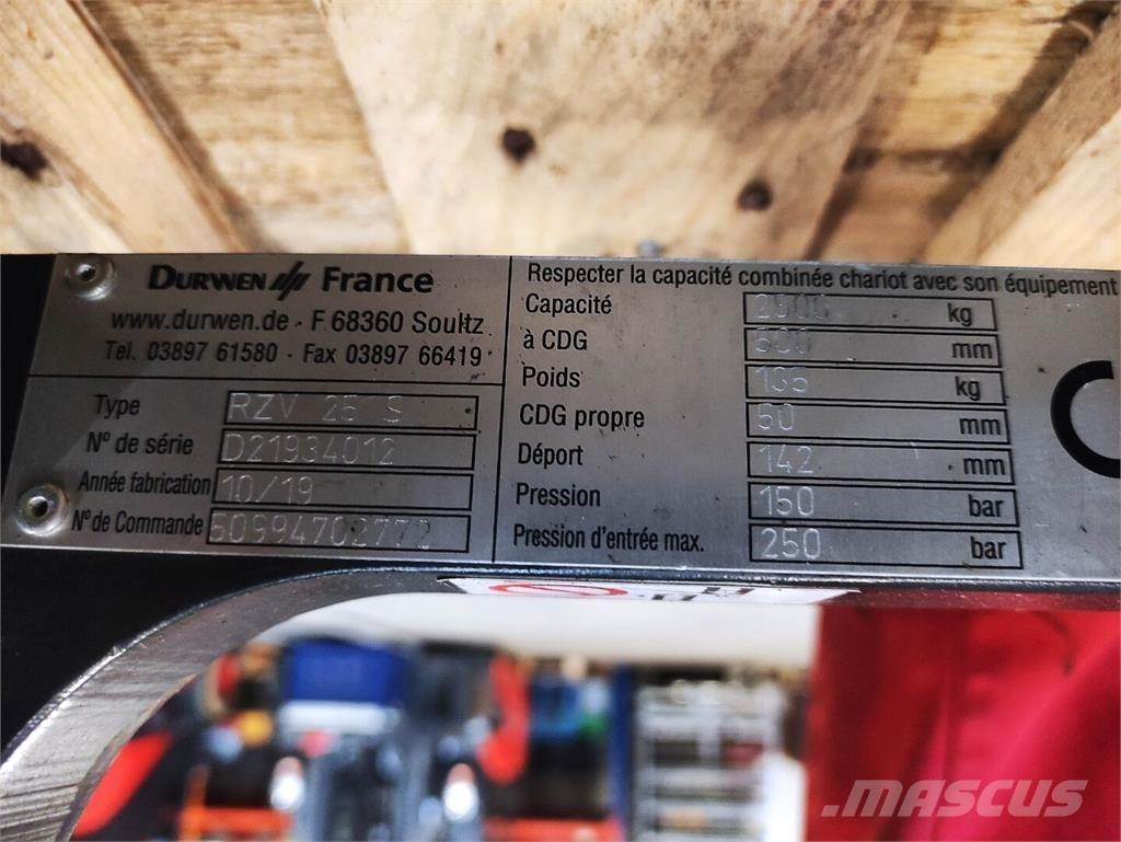 Durwen RZV 25 S Stivuitoare - Altele