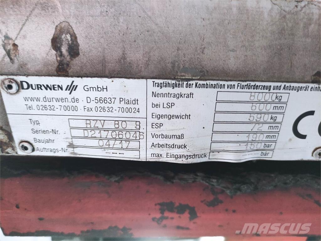 Durwen RZV 80S Stivuitoare - Altele