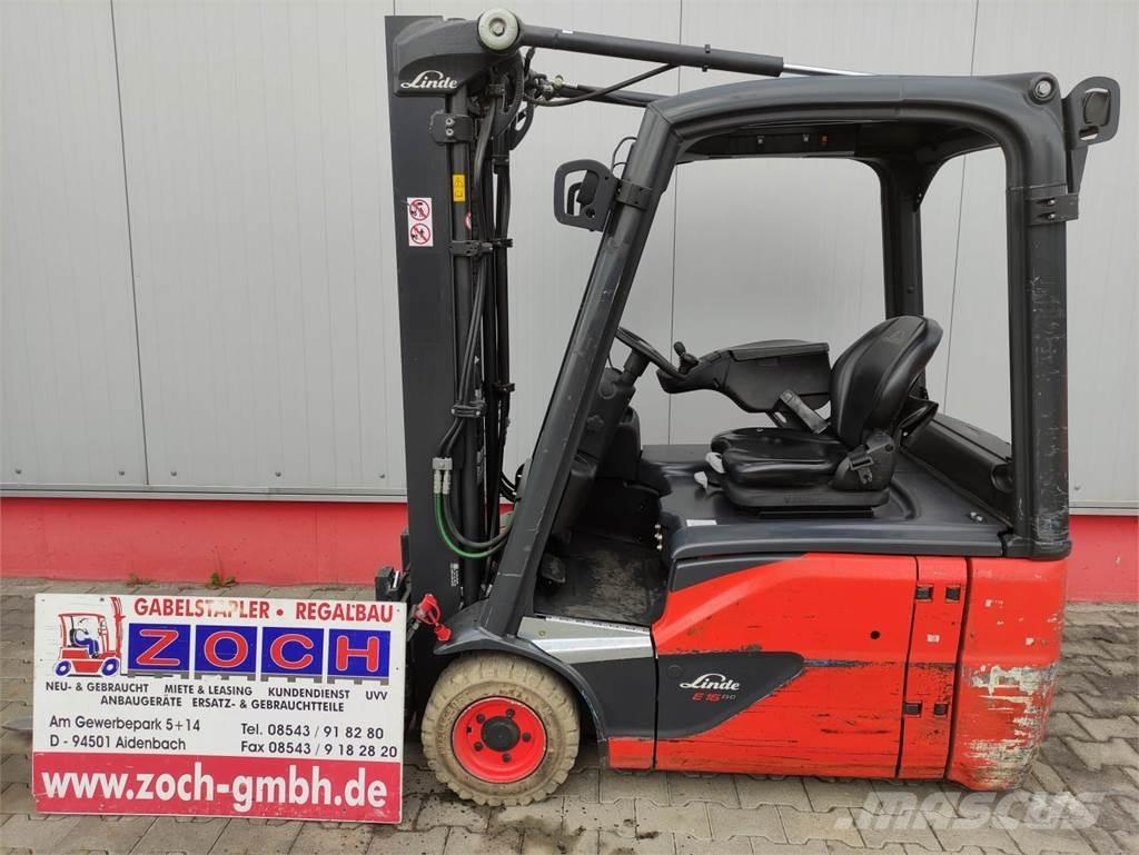 Linde E16-02-386-EVO Stivuitor electric
