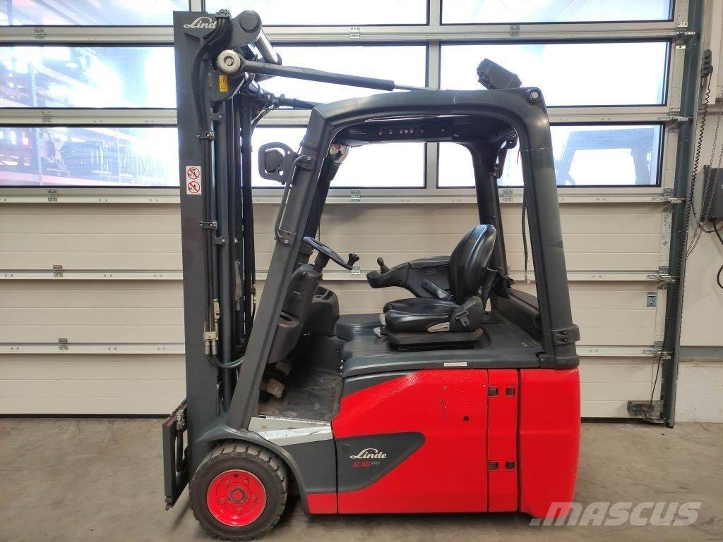 Linde E16-02-386-EVO Stivuitor electric