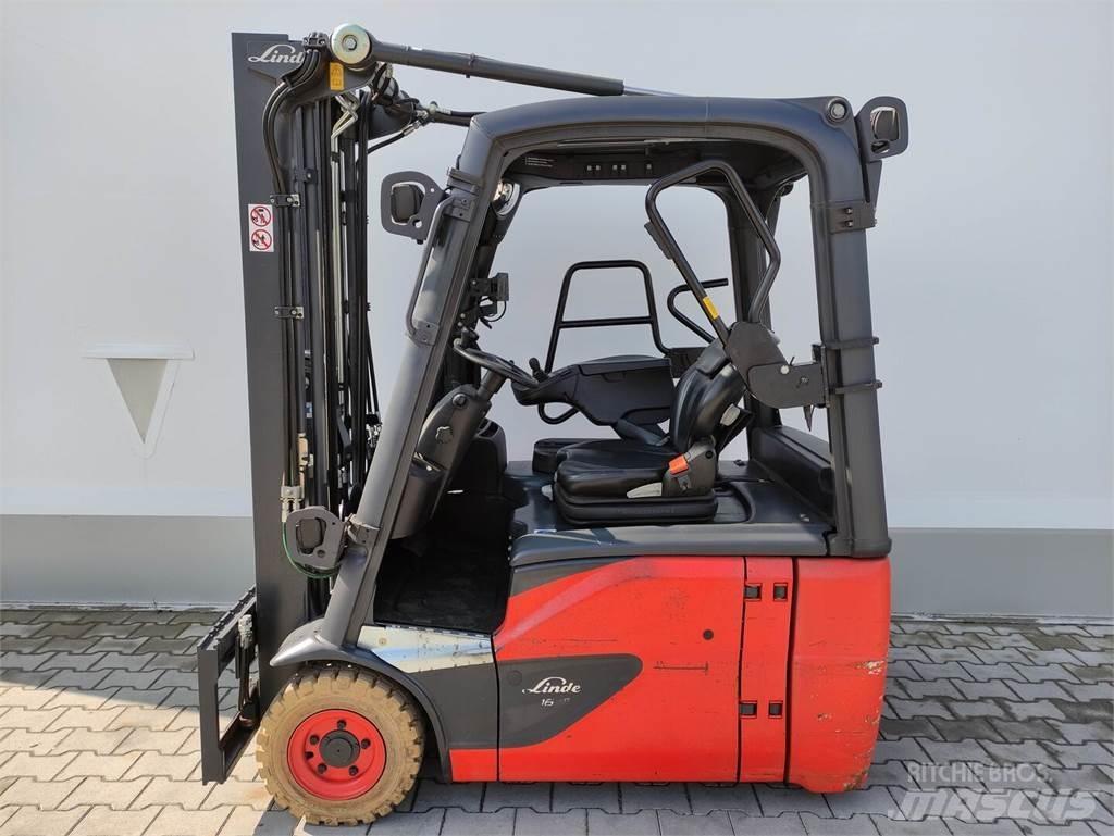 Linde E16-02/386 EVO Stivuitor electric