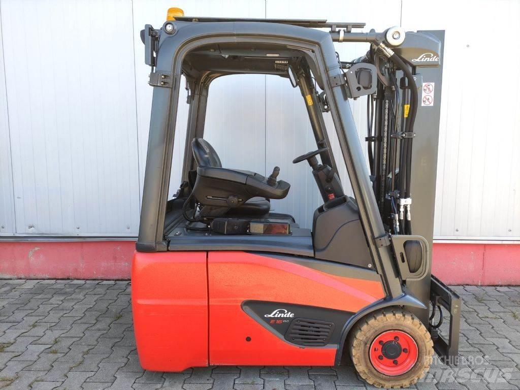 Linde E16C-02-386 EVO Stivuitor electric