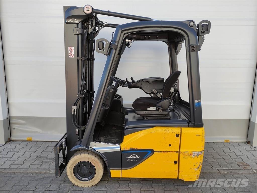 Linde E16C-02-386 EVO Stivuitor electric