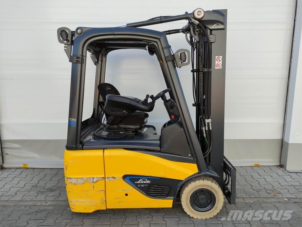 Linde E16C-02-386 EVO Stivuitor electric