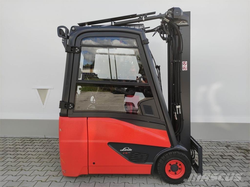 Linde E16H-02-386-EVO Stivuitor electric