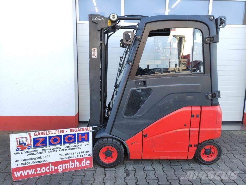 Linde E16PH-01-386 Stivuitor electric