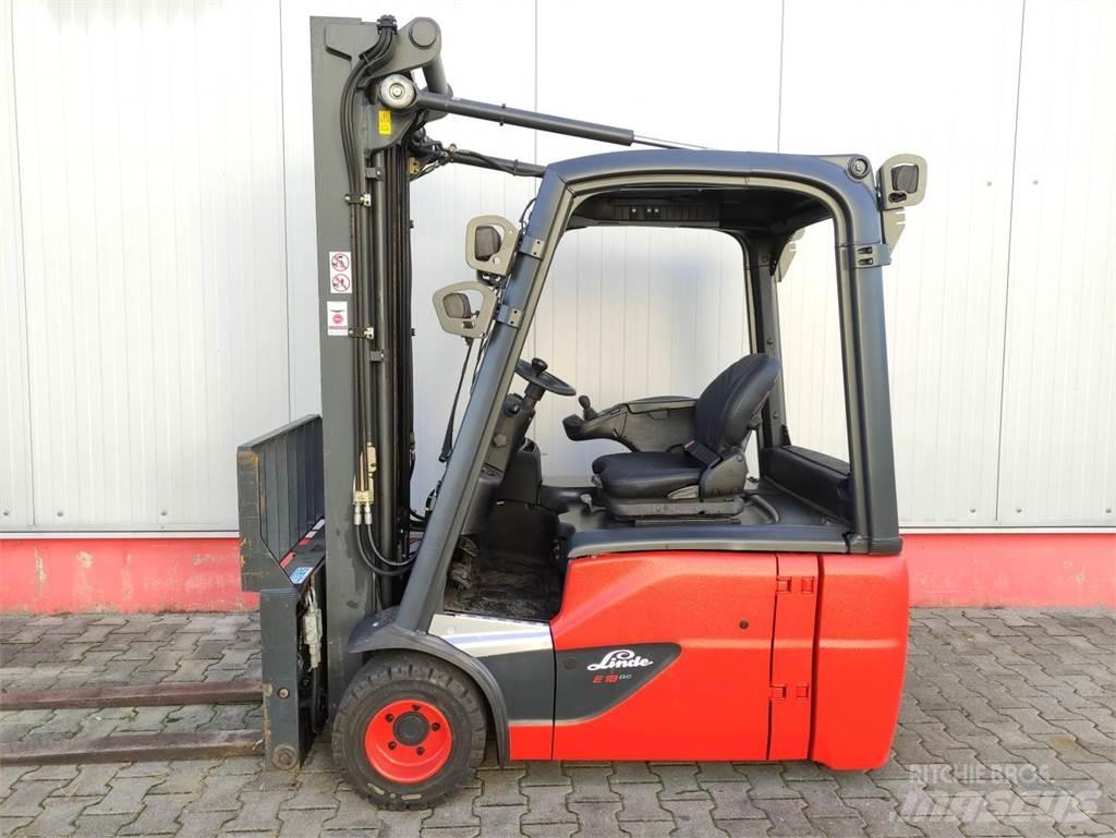 Linde E18-02-386 (LACK NEU) Stivuitor electric