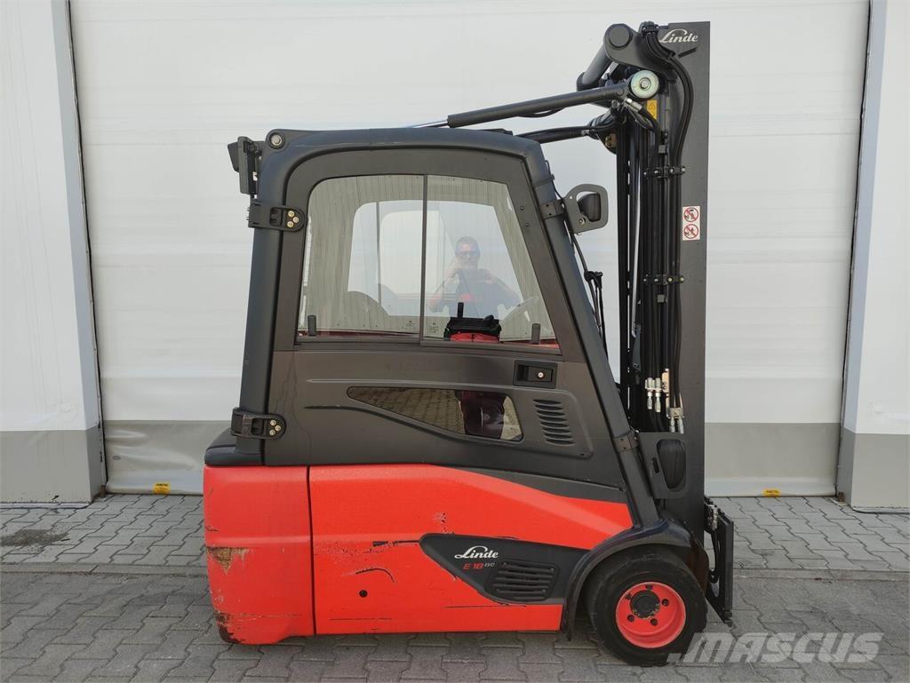 Linde E18L-02-386 Stivuitor electric