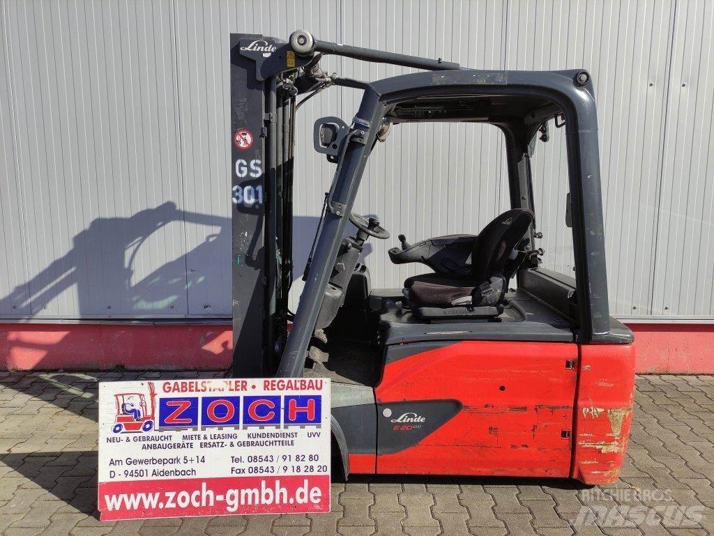 Linde E20L-02-386 Stivuitor electric
