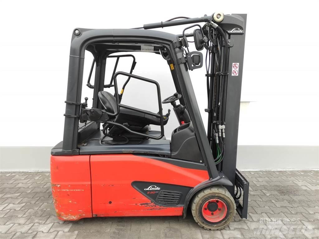 Linde E20L-02-386-EVO Stivuitor electric