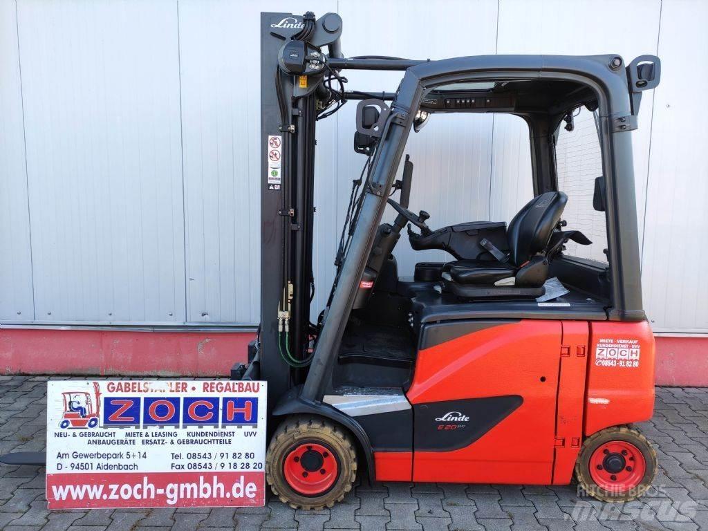 Linde E20P-02-386 EVO Stivuitor electric