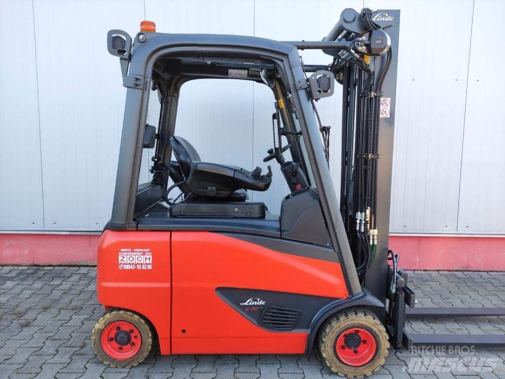 Linde E20P-02-386 EVO Stivuitor electric