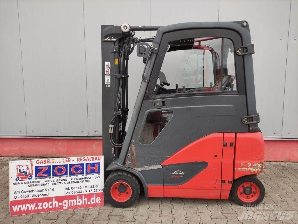Linde E20PH-02-386 EVO Stivuitor electric
