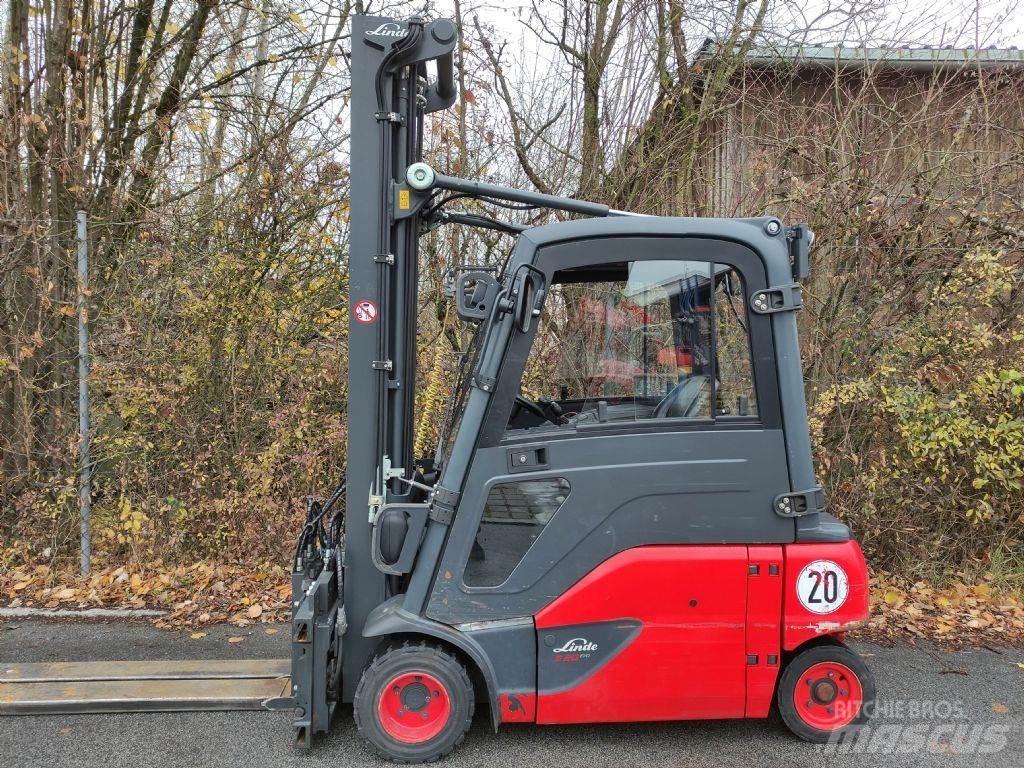 Linde E20PL-02-386 EVO Stivuitor electric
