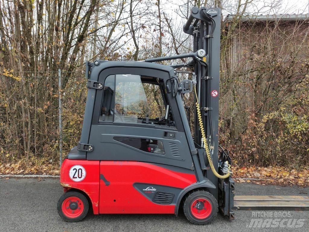 Linde E20PL-02-386 EVO Stivuitor electric