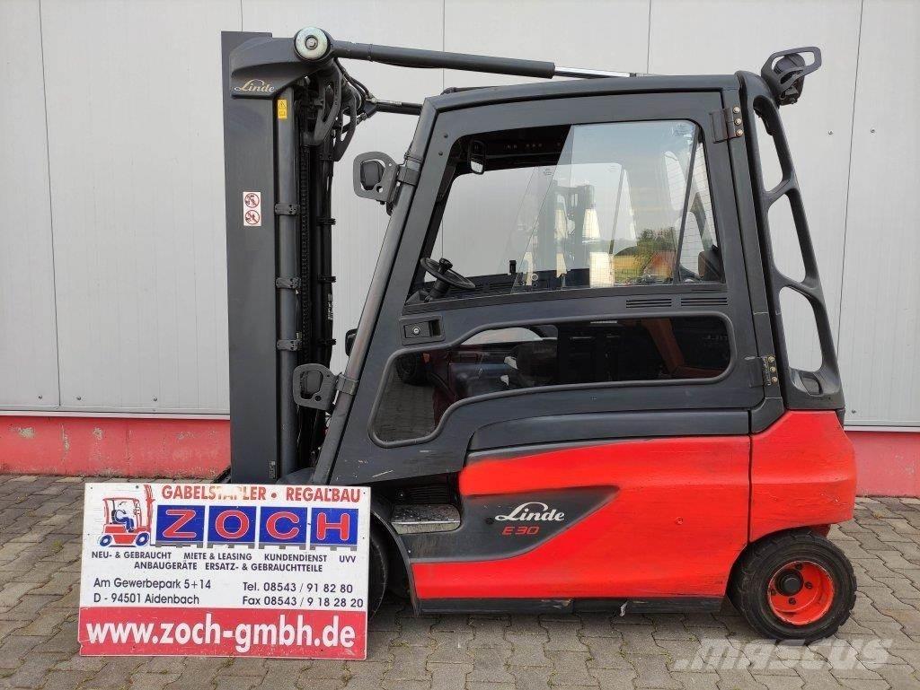 Linde E30L-01-387 Stivuitor electric