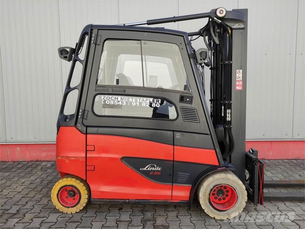 Linde E35HL-01-387 Stivuitor electric