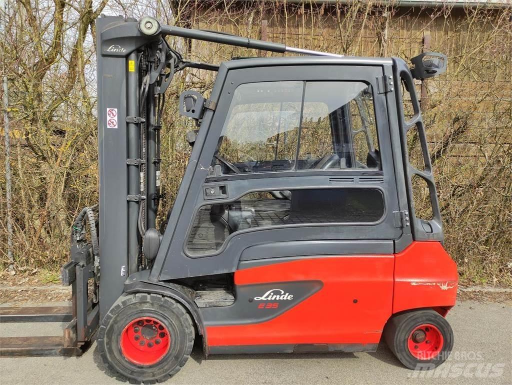 Linde E35L-01-387 Stivuitor electric