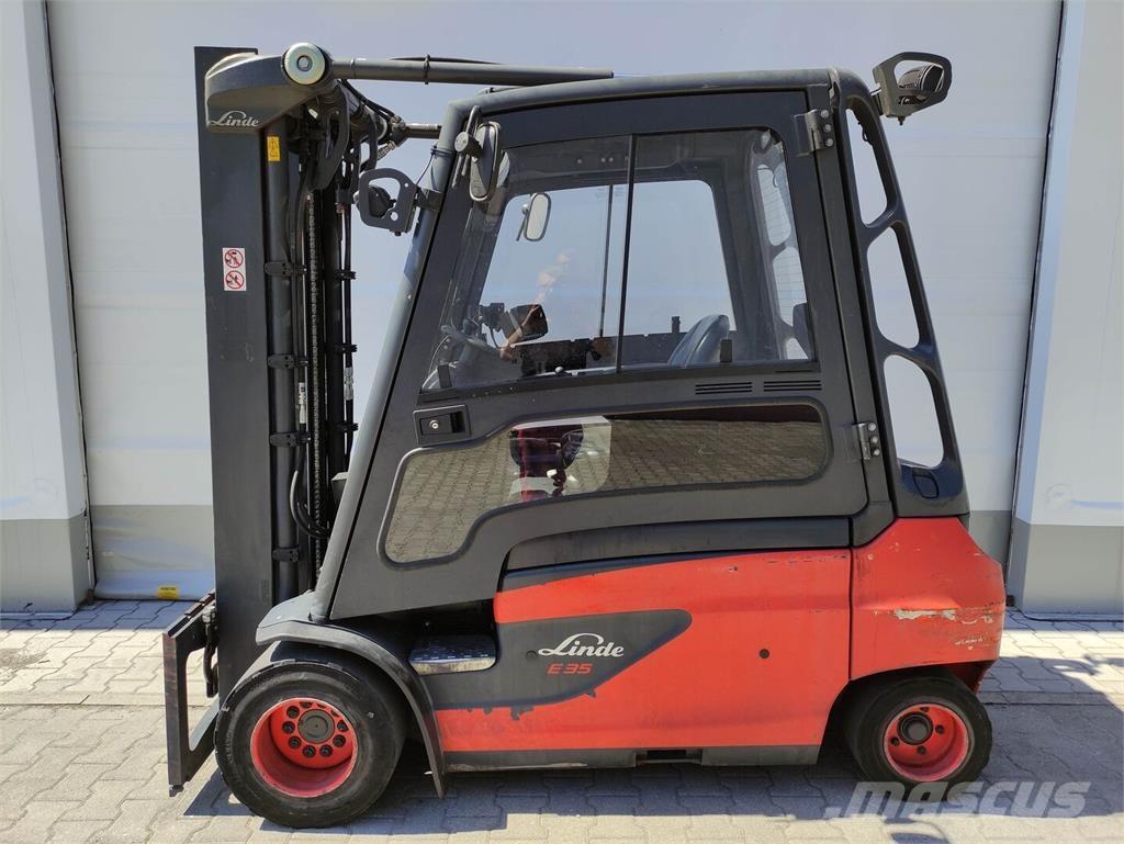 Linde E35L-01-387 Stivuitor electric
