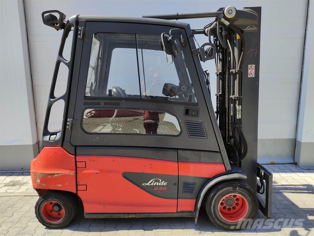 Linde E35L-01-387 Stivuitor electric