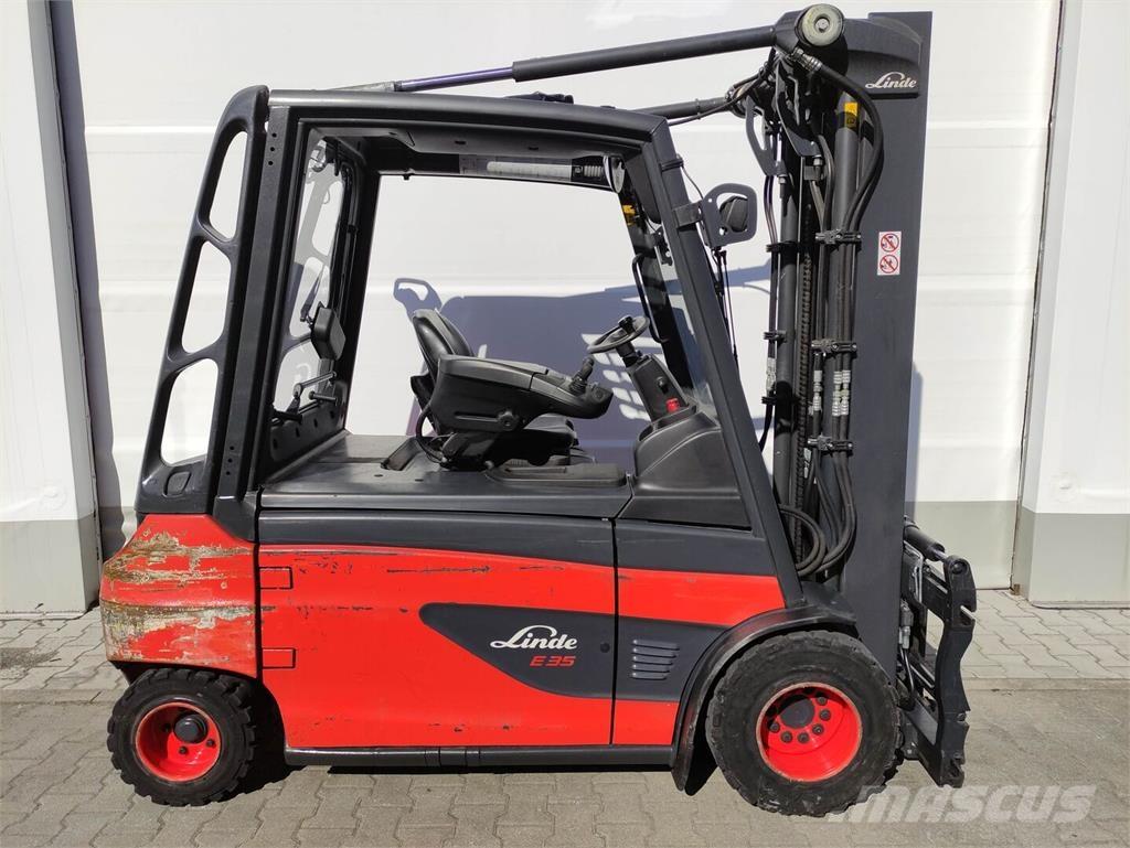Linde E35L-01-387 Stivuitor electric