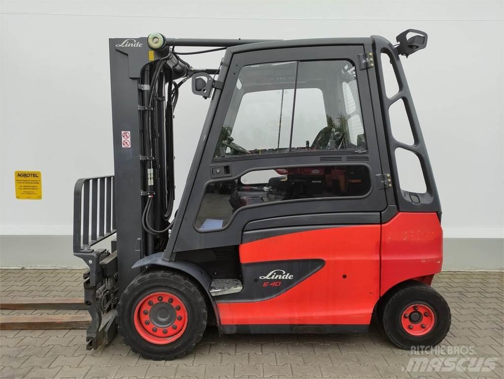 Linde E40H-01/600-388 Stivuitor electric
