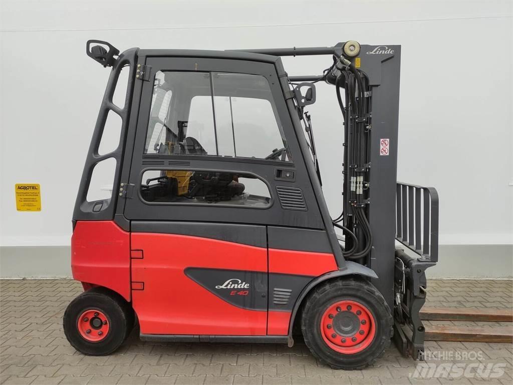 Linde E40H-01/600-388 Stivuitor electric