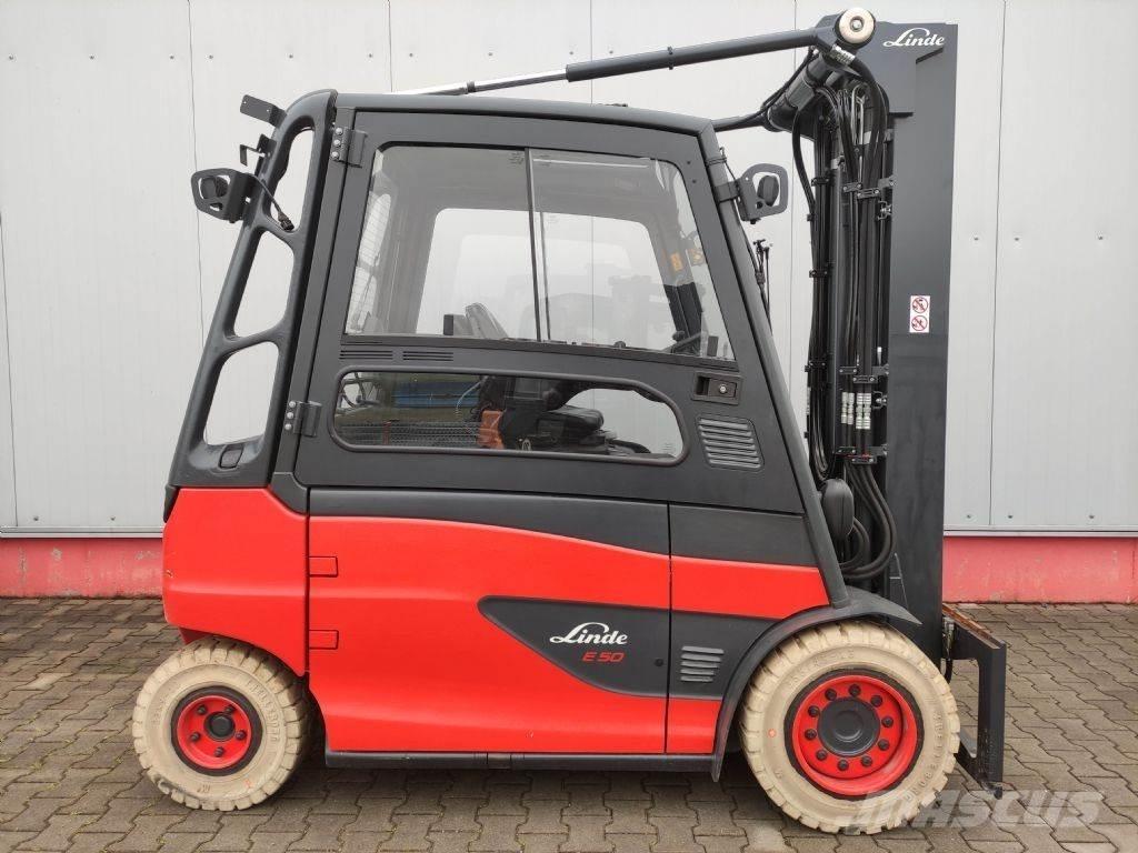 Linde E50HL-01-388 Stivuitor electric
