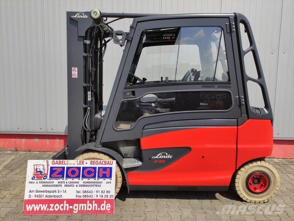 Linde E50HL-01-388 Stivuitor electric