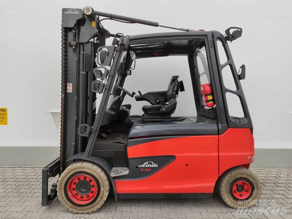 Linde E50HL-01-388 Stivuitor electric