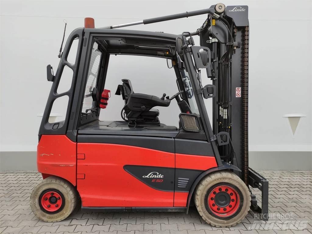 Linde E50HL-01-388 Stivuitor electric