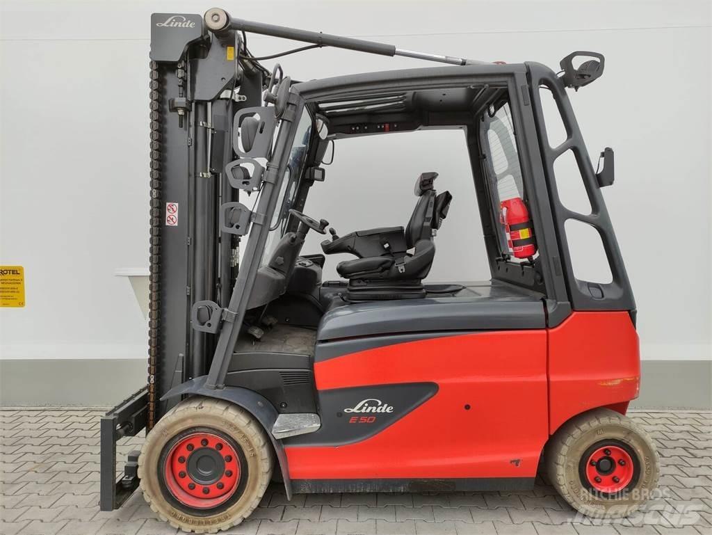 Linde E50HL-01-388 Stivuitor electric