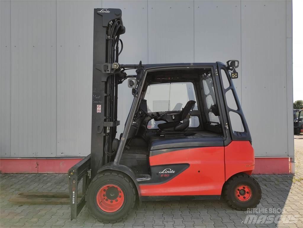 Linde E50HL-01/600-388 Stivuitor electric