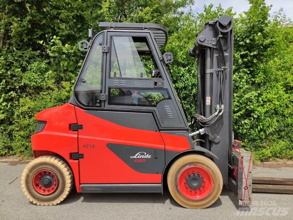 Linde E60-01-127 Stivuitor electric