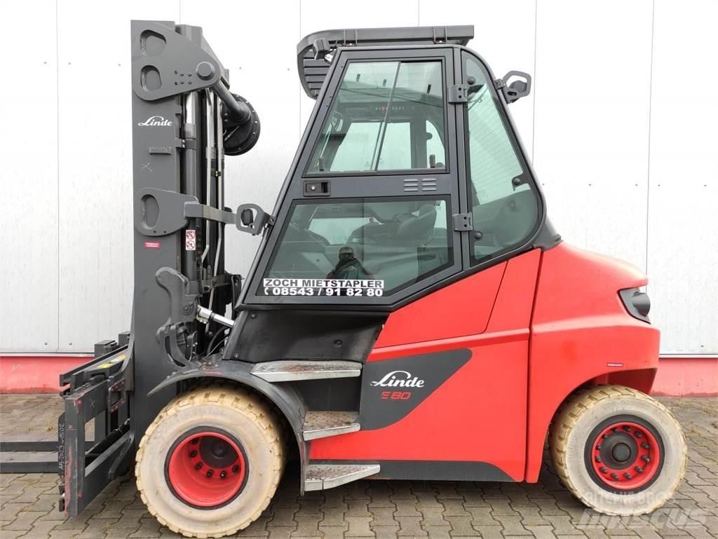 Linde E80-01-127 Stivuitor electric