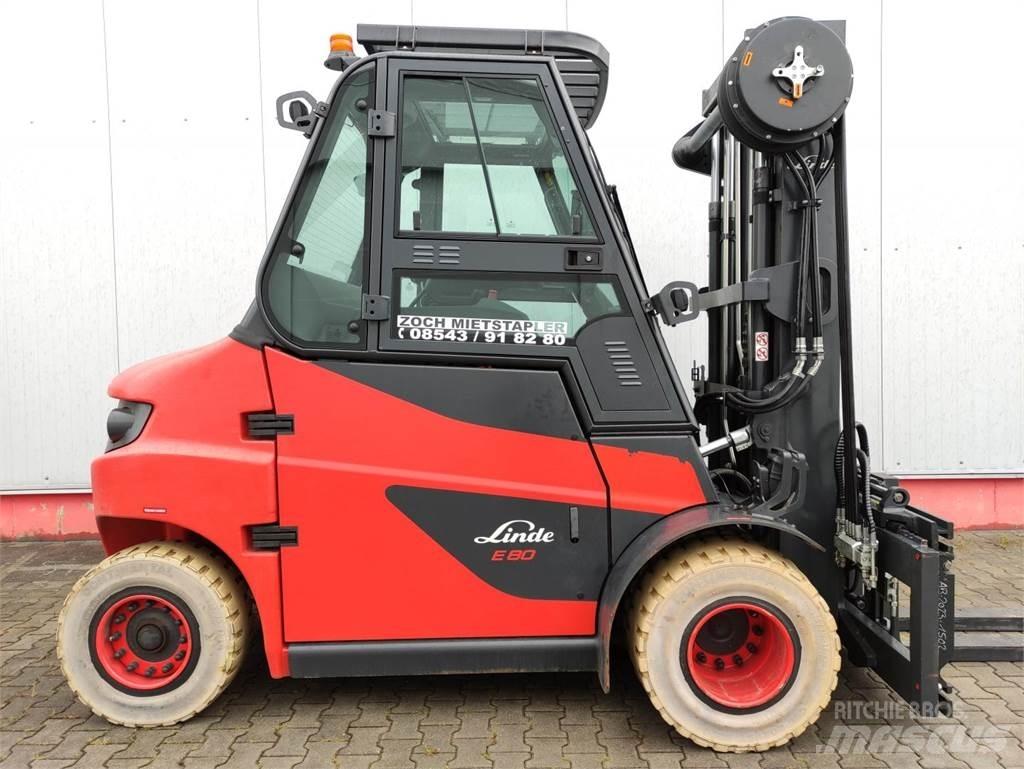 Linde E80-01-127 Stivuitor electric
