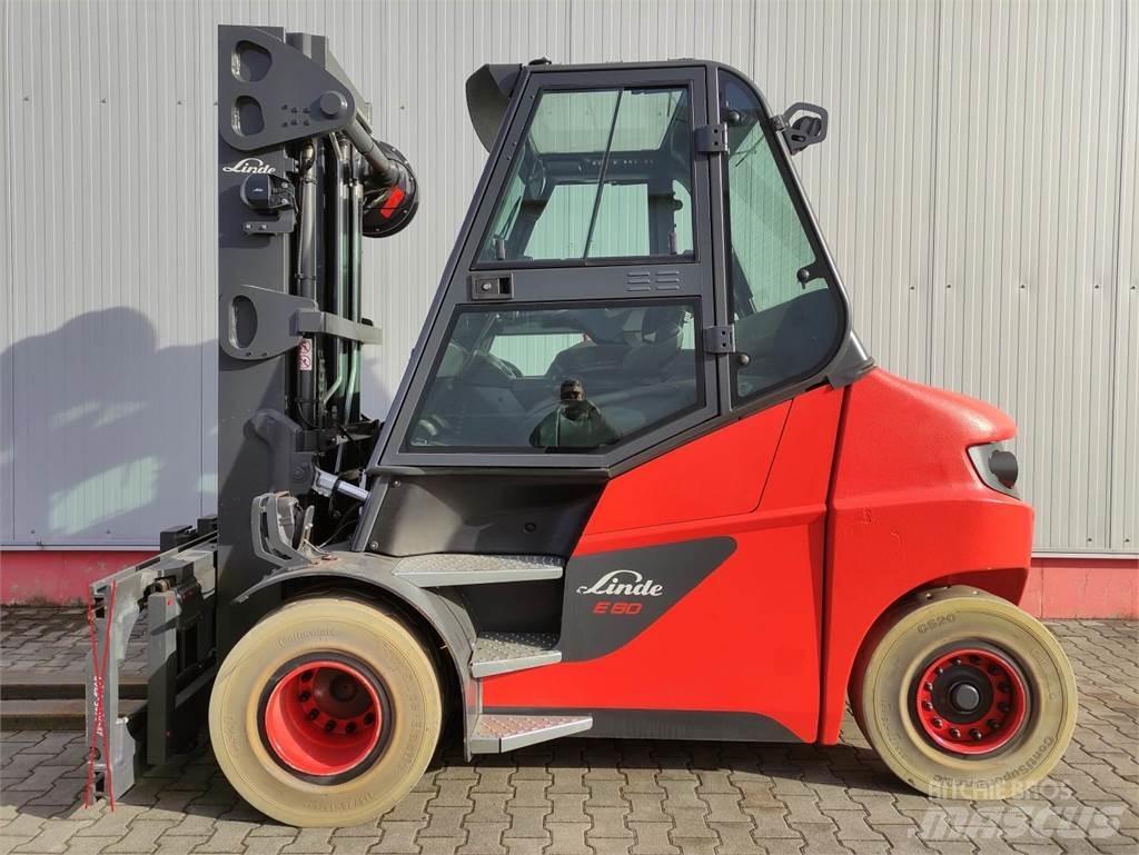 Linde E80-01-127 Stivuitor electric