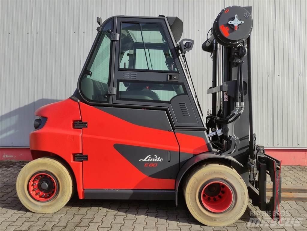 Linde E80-01-127 Stivuitor electric