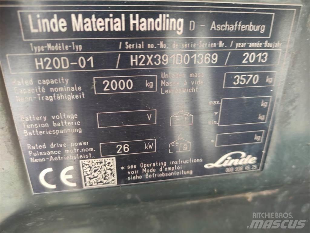 Linde H20D-01-391 Stivuitor diesel