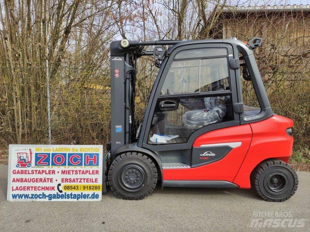 Linde H30D-01-1202 Stivuitor diesel