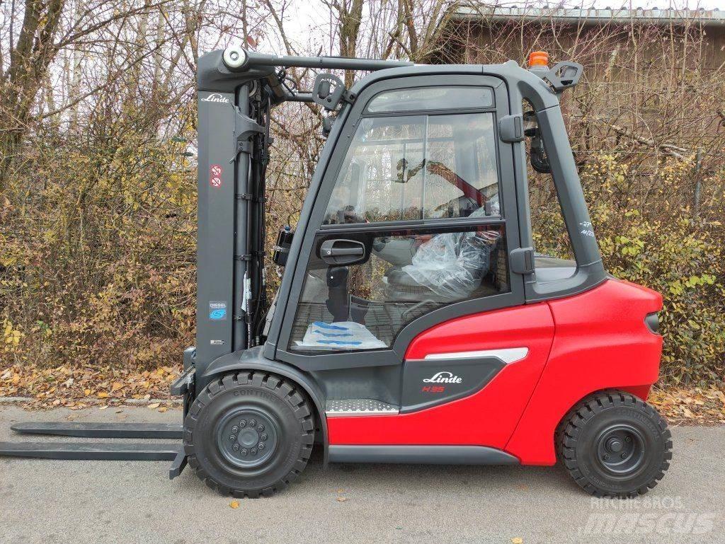 Linde H35D-01-120 Stivuitor diesel