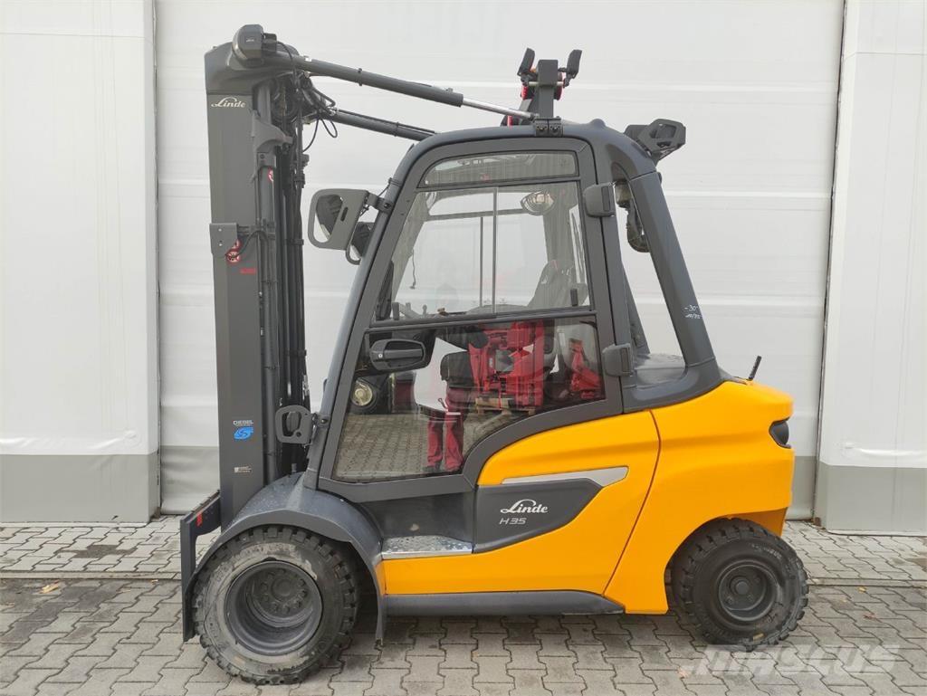 Linde H35D-01-120 Stivuitor diesel
