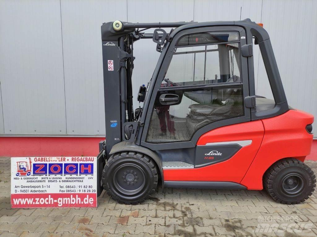 Linde H35D-01-1202 Stivuitor diesel