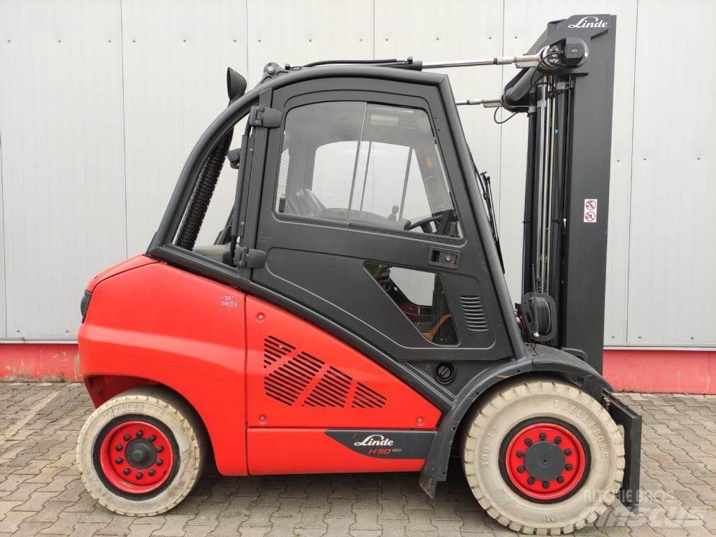 Linde H50D-02-394 Stivuitor diesel